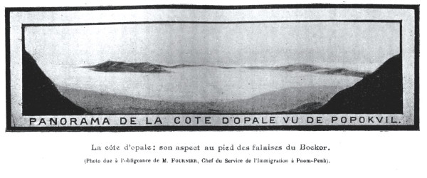 PopokvIl et le Mont Bockor, Revue Indochinoise, 1919. Coll. Kamboo 027