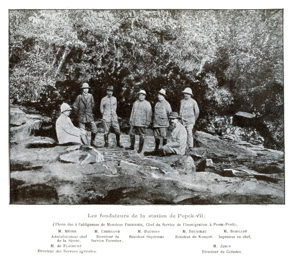 PopokvIl et le Mont Bockor, Revue Indochinoise, 1919. Les fondateursColl. Kamboo 004
