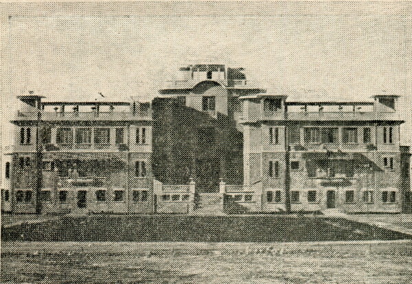 Cambodge, de la mer d'Opale. 1925 ICONO 007 Le Bokor palace (façade)